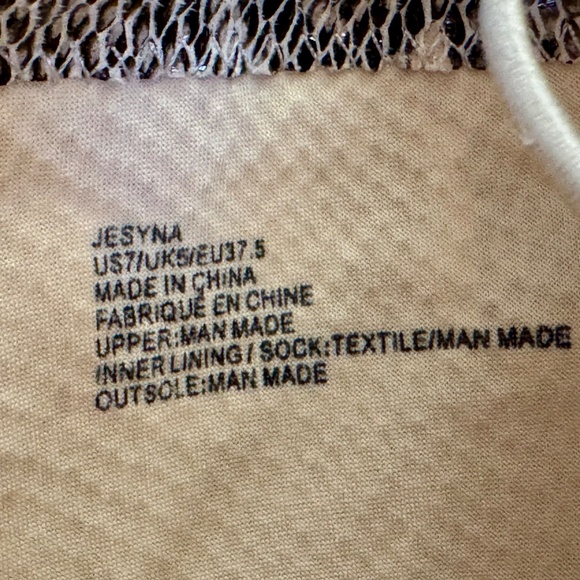 NWOB Justfab Jesyna Snakeskin Print Over-the-Knee Heeled Boots – Size 7 - Picture 8 of 15